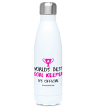 'World's Best Goal Keeper'  Netball Water Bottle 500ml