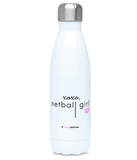'xoxo Netball Girl' Netball Water Bottle 500ml