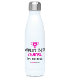 'World's Best Centre' Netball Water Bottle 500ml