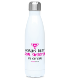 'World's Best Goal Shooter' Netball Water Bottle 500ml