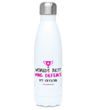 'World's Best Wing Defence' Netball Water Bottle 500ml