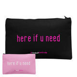 'Here if U Need' Accessories Bag-Bags-Netball Gifts-Netball Gifts and Clothing