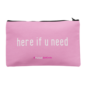 'Here if U Need' Accessories Bag-Bags-Netball Gifts-Netball Gifts and Clothing