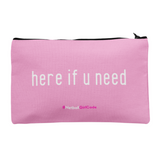 'Here if U Need' Accessories Bag-Bags-Netball Gifts-Pink-M-Netball Gifts and Clothing