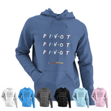 'Pivot Pivot Pivot' Kids Netball Hoodie-Clothing-Netball Gifts-Netball Gifts and Clothing