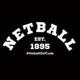'Netball Varsity' Cropped College Hoodie-Clothing-Netball Gifts-XXS-White Writing-Netball Gifts and Clothing