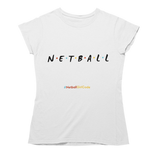 'Netball Friends' Kids T-Shirt-Clothing-Netball Gifts-Netball Gifts and Clothing