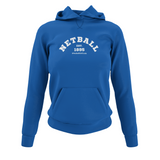 'Netball Varsity' College Hoodie - Commonwealth Games-Clothing-Netball Gifts-XS-Blue-Netball Gifts and Clothing
