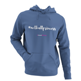 'Princess' Kids Netball Hoodie-Clothing-Netball Gifts-Airforce Blue-Age 3-4-Netball Gifts and Clothing