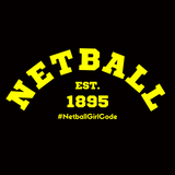 'Netball Varsity' Cropped College Hoodie-Clothing-Netball Gifts-XXS-Yellow Writing-Netball Gifts and Clothing