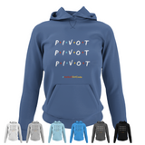 'Pivot Pivot Pivot' Netball College Hoodie-Netball Gifts-Netball Gifts and Clothing