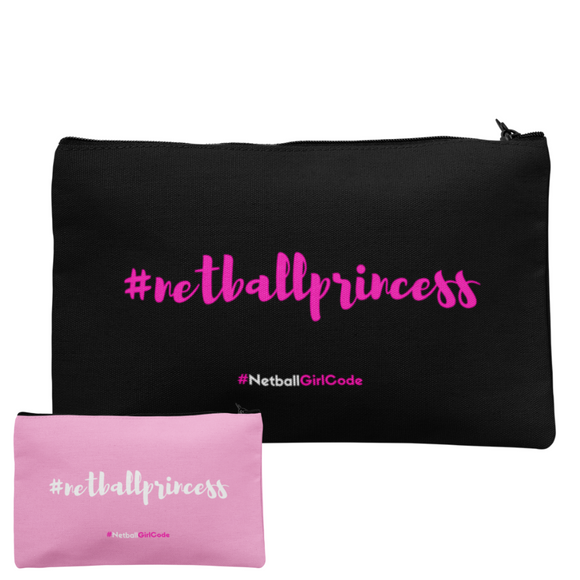 'Netball Princess' Accessories Bag-Bags-Netball Gifts-Netball Gifts and Clothing