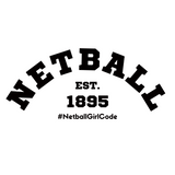 'Netball Varsity' Cropped College Hoodie-Clothing-Netball Gifts-XXS-Black Writing-Netball Gifts and Clothing