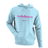 'Princess' Kids Netball Hoodie-Clothing-Netball Gifts-Sky Blue-Age 3-4-Netball Gifts and Clothing