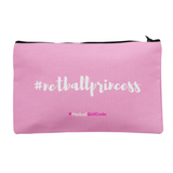 'Netball Princess' Accessories Bag-Bags-Netball Gifts-Pink-M-Netball Gifts and Clothing