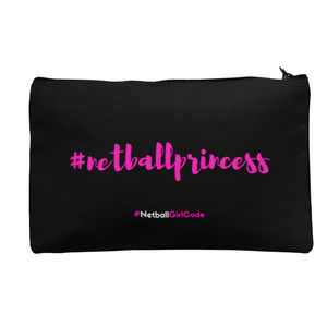 'Netball Princess' Accessories Bag-Bags-Netball Gifts-Netball Gifts and Clothing