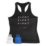 'Pivot Pivot Pivot' Fitness Vest-Clothing-Netball Gifts-Netball Gifts and Clothing