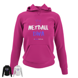 'Netball Diva' College Hoodie in Plus Sizes-Clothing-Netball Gifts-Netball Gifts and Clothing