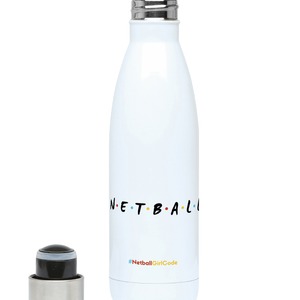 'Netball Friends' Netball Water Bottle 500ml-Water Bottles-Netball Gifts-Netball Gifts and Clothing